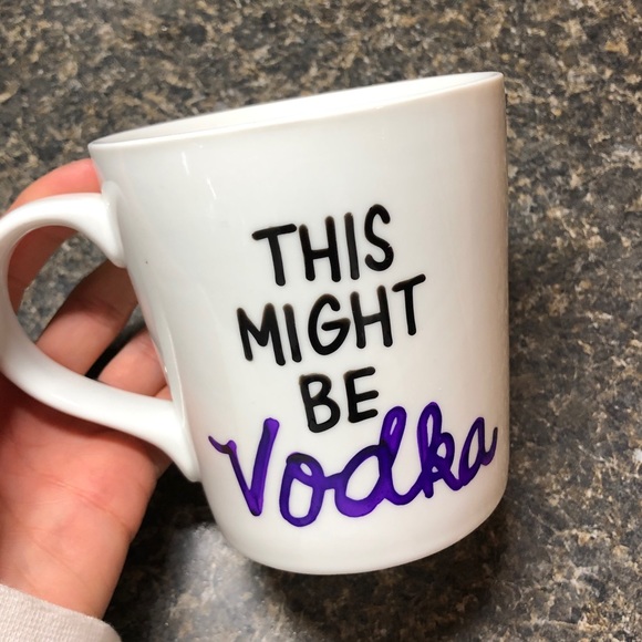 Crate&Barrel Other - This Might be Vodka Mug